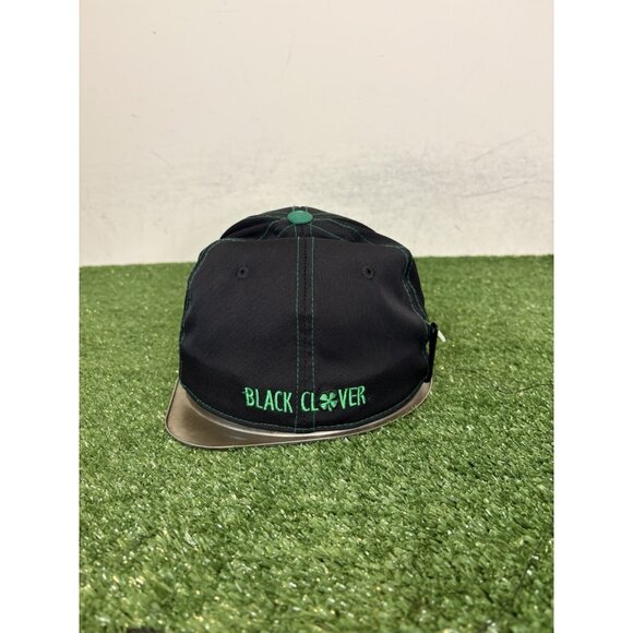 Black Clover hat cap fitted small s/m black green las vegas lighweight spandex 3 - Picture 5 of 10